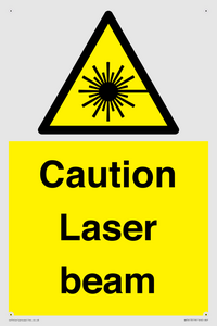 Caution Laser beam